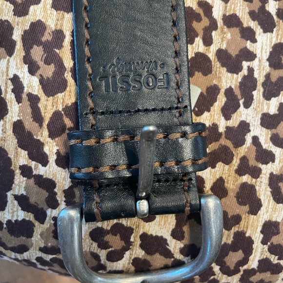 Lot of 2 Fossil M Medium Leather belts - Picture 4 of 8